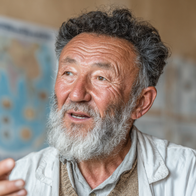 Katta yoshdagi odamlar sog'lom taomlarni tayyorlayotganda